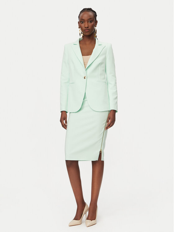 Rinascimento Rinascimento Suknja olovka CFC0127985003 Zelena Slim Fit