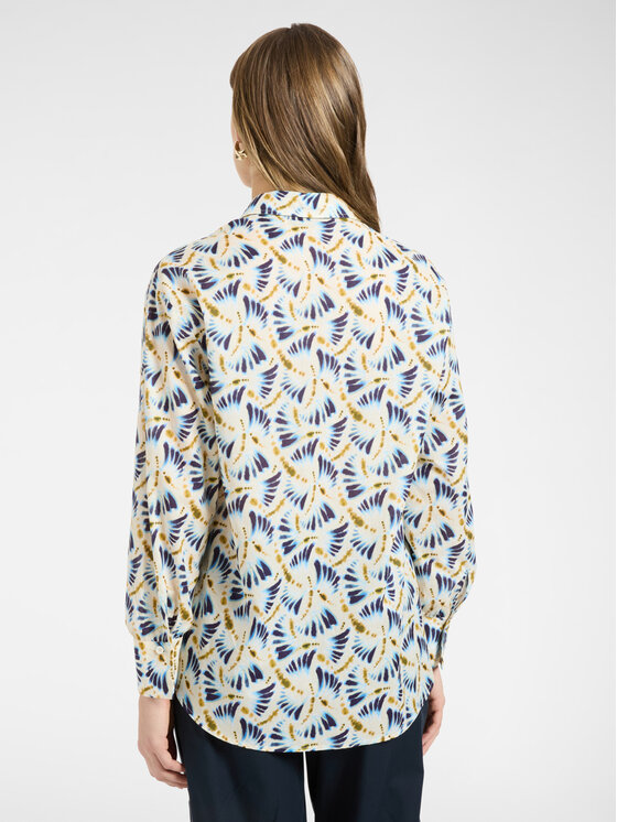 Elena Mirò Elena Mirò Camicia 5015P000324N041 Bianco Regular Fit