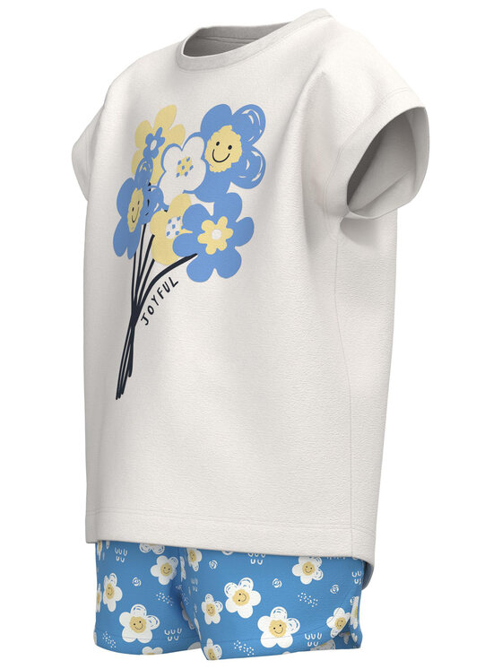 NAME IT NAME IT Набір футболка та шорти 13215114 Білий Regular Fit