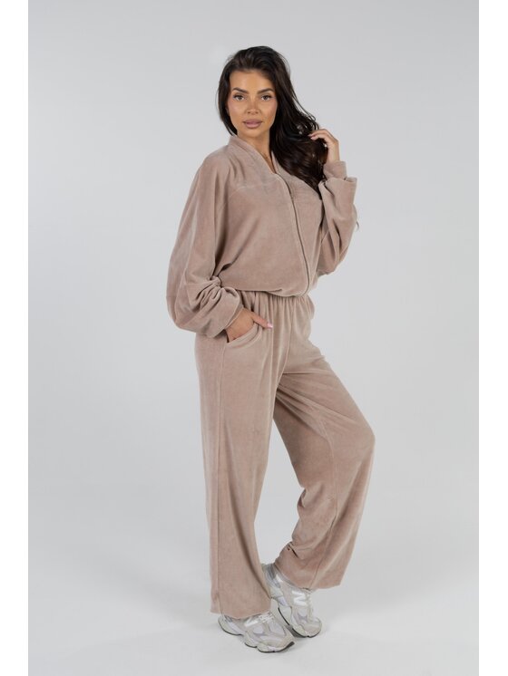 Agatha Studio Agatha Studio Dres A26ZS-KA-K53 Beżowy Classic Fit