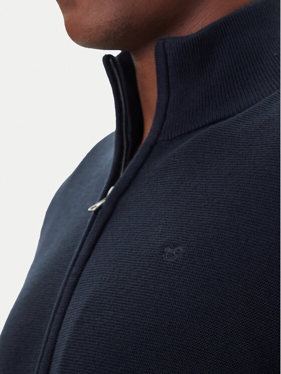 Mustang Mustang Strickjacke Escondido 1016847 Dunkelblau Regular Fit