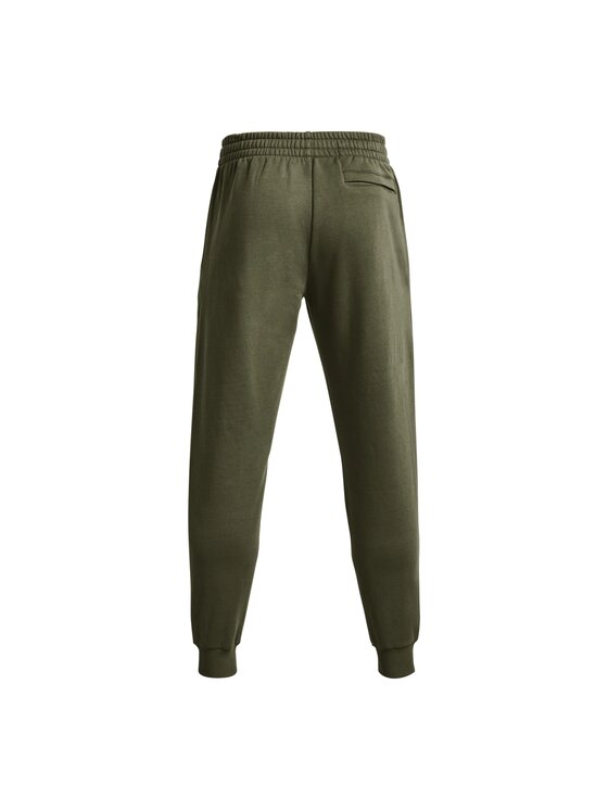 Under Armour Under Armour Spodnie dresowe 1379774-390 Zielony Basic Fit