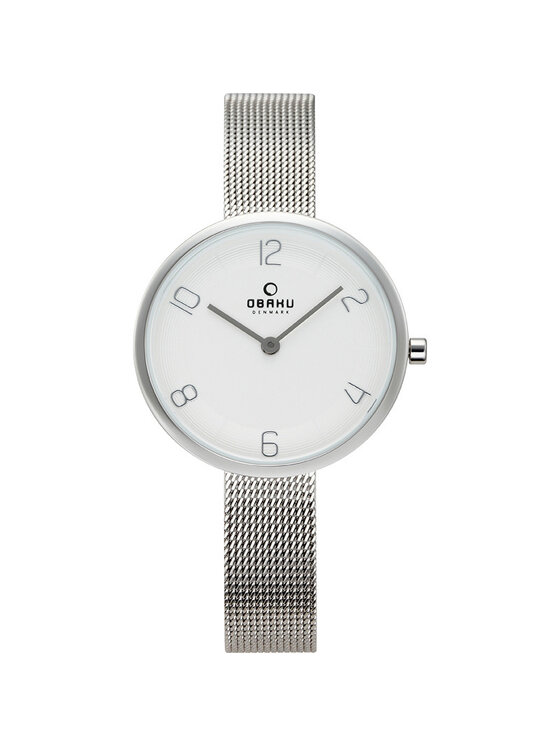 Obaku Obaku Zegarek V195LXCIMC Srebrny