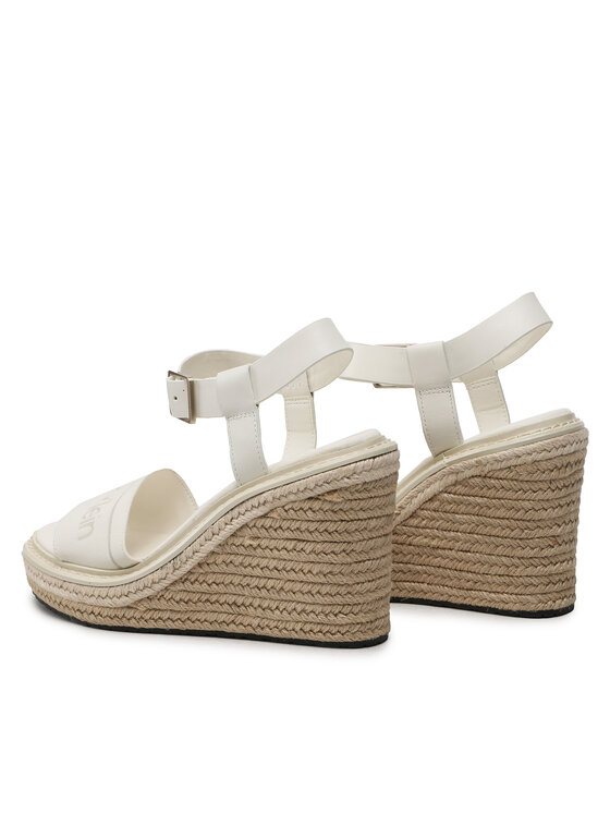 Calvin Klein Calvin Klein Espadrilės Wedge 70Hh - He HW0HW01499 Smėlio