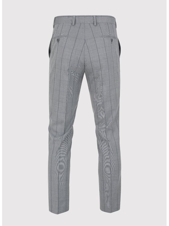 Pako Lorente Pako Lorente Garnitur P24SF-4G-018 Szary Slim Fit