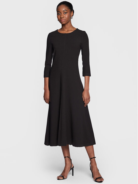 Imperial Rochie de zi A9990070O Negru Regular Fit