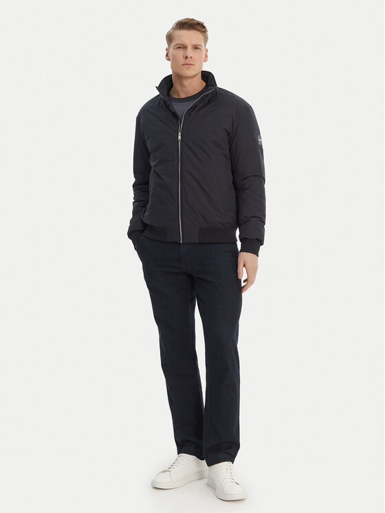 BOSS BOSS Bunda pro přechodné období H-Clase 50553625 Tmavomodrá Regular Fit