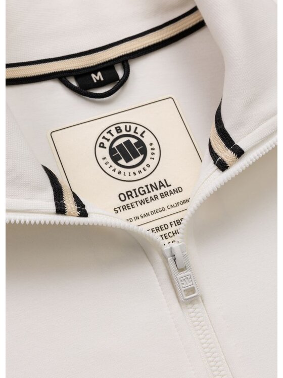 PITBULL PITBULL Bluza SAMPSON Biały Regular Fit