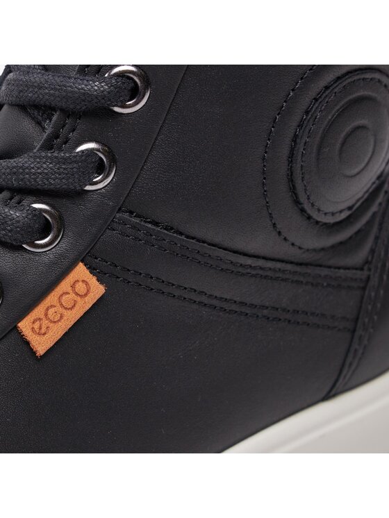 ECCO ECCO Sneakersy Soft 7 Ladies 43002301001 Czarny