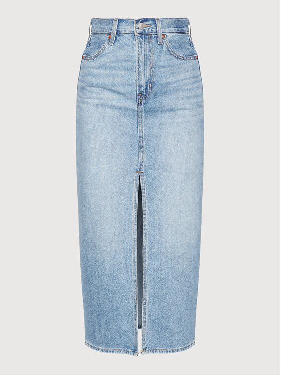 Levi's® Levi's® Gonna di jeans Slit Front Denim 39450-0005 Blu Regular Fit