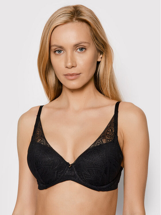 Esotiq Sutien Push-up Alegria 39105 Negru