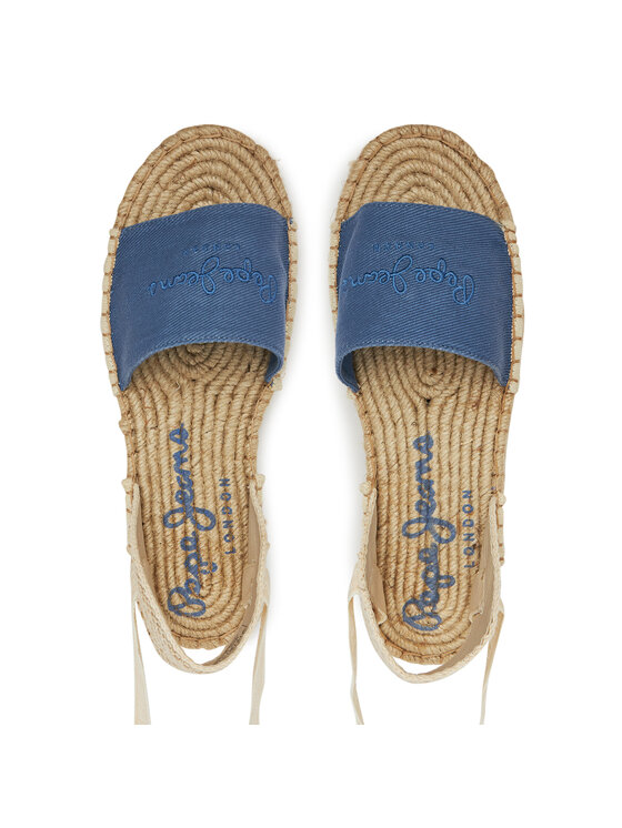 Pepe Jeans Pepe Jeans Espadrilky PLS90684 Modrá