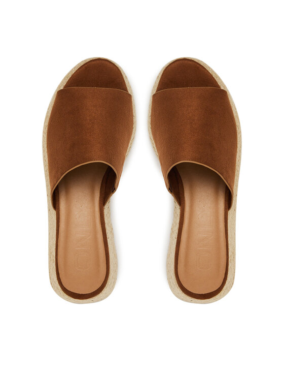 ONLY Shoes ONLY Shoes Espadryle 15341286 Brązowy