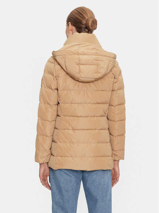 Tommy Hilfiger Tommy Hilfiger Kurtka puchowa WW0WW43600 Beżowy Regular Fit