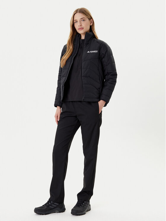 adidas adidas Μπουφάν χειμωνιάτικο Terrex Multi IM7671 Μαύρο Regular Fit