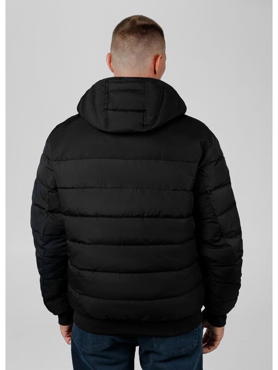 PITBULL PITBULL Kurtka zimowa AUTOMATIC Czarny Regular Fit