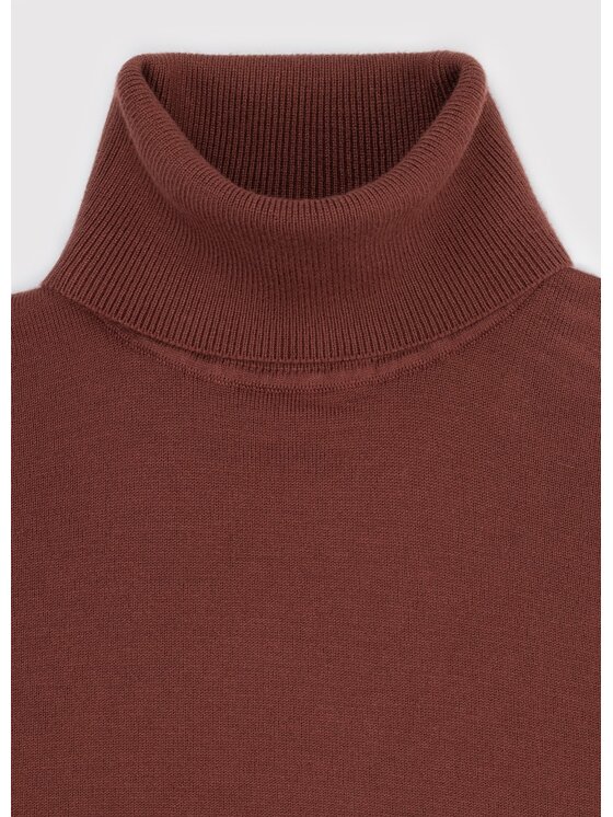 Pako Lorente Pako Lorente Sweter P26WN-2X-016 Miedziany Classic Fit