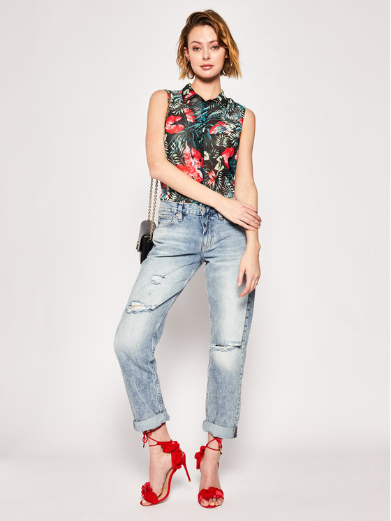 Blusa Clouis W0GH0D W70Q0 Multicolore Regular Fit