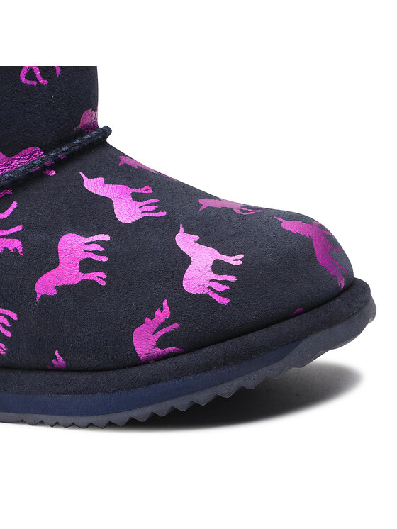 EMU Australia EMU Australia Cizme de zăpadă Rainbow Unicorn Brumby K12373 Negru