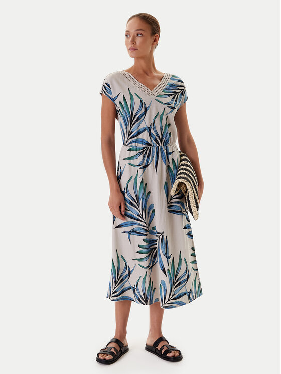 Tatuum Tatuum Rochie de vară Bonnie 1 T2509.201 Bej Regular Fit