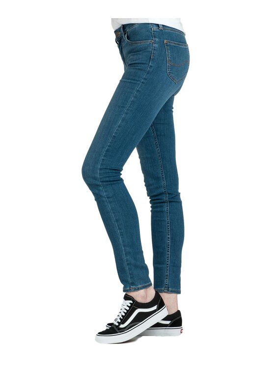 Lee Lee Jeansy L526EMJG Niebieski Skinny Fit