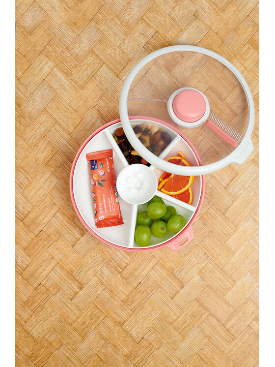 GoBe Kids GoBe Kids Lunchbox Large Snack Spinner Różowy