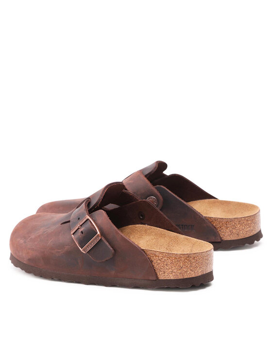 Birkenstock Birkenstock Klapki Boston Bs 860133 Brązowy