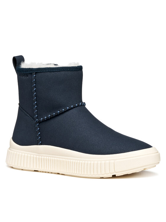 Geox Geox Stivali J Laquinny J56M3C 000AU C4021 S Blu scuro