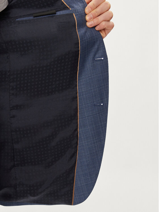 BOSS Boss Öltöny H-Huge-2Pcs-224 50509502 Kék Slim Fit