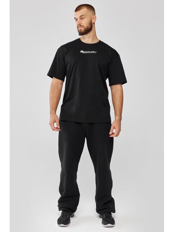 ROUGH RADICAL ROUGH RADICAL Koszulka techniczna TRAVEL Czarny Slim Fit