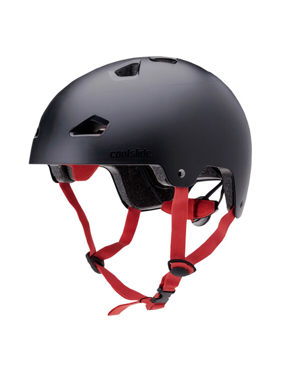 Kask rowerowy Coolslide, Czarny, Nuts