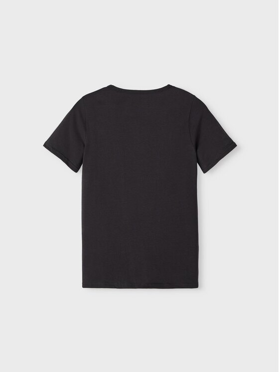 NAME IT NAME IT 2er-Set T-Shirts 13209164 Schwarz Slim Fit