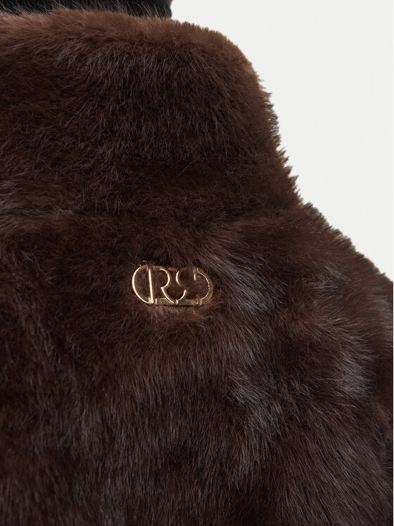Rinascimento Rinascimento Шуба CFC0128524003 Темно-коричневий Regular Fit