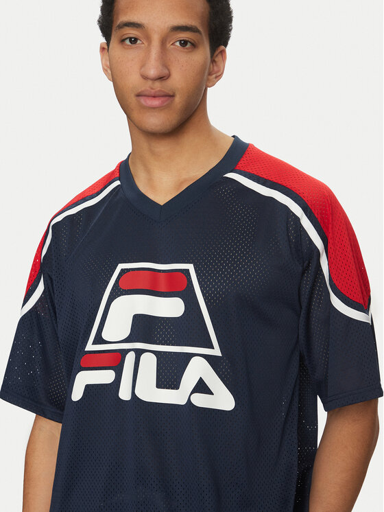 Fila Fila Sportske kratke hlače Lommel FAM0920 Tamnoplava Loose Fit