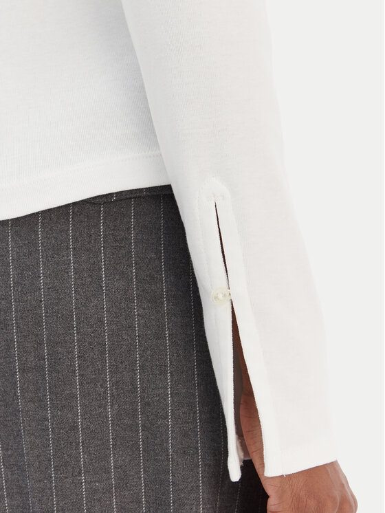 Tommy Hilfiger Tommy Hilfiger Блуза Modern Cody WW0WW47850 Бял Slim Fit