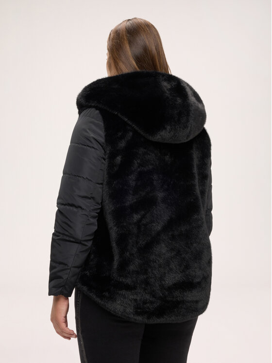 Fiorella Rubino Fiorella Rubino Cappotto invernale F055T001608N033 Nero Regular Fit