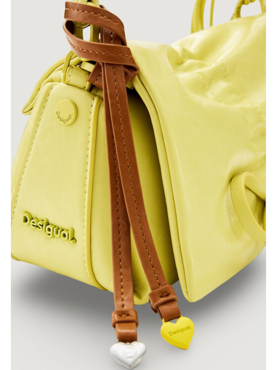 Desigual Desigual Torebka BAG_RODIO NARON MINI FLAP Żółty