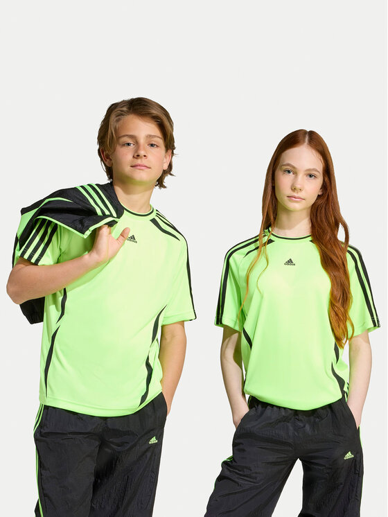 adidas adidas Majica Teamgeist JY6318 Zelena Loose Fit