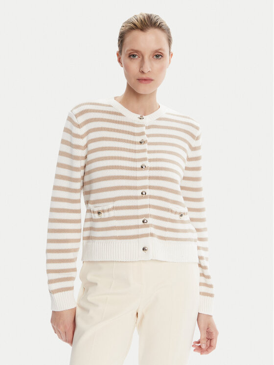 JOOP! Kardigan 58 253KN58Kola 30047636 Beżowy Loose Fit