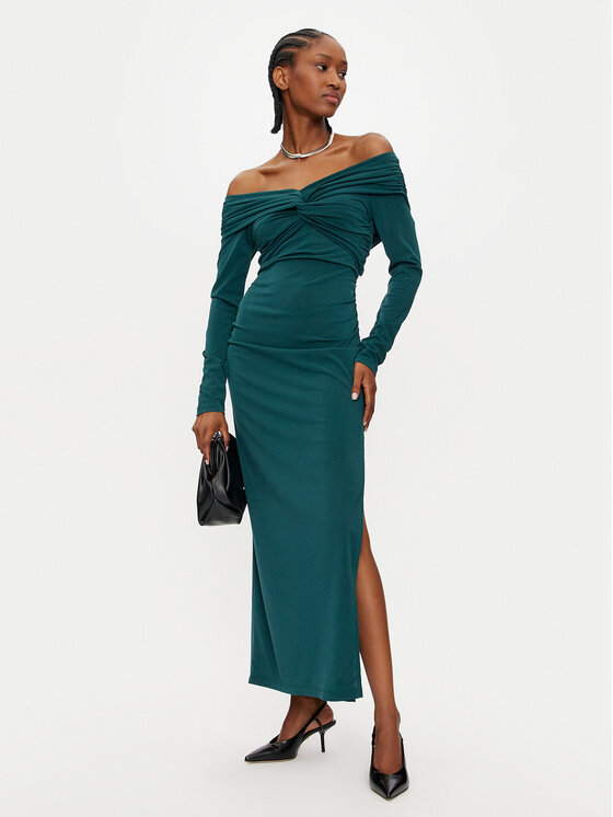 ViCOLO ViCOLO Abendkleid TS0240 Grün Slim Fit
