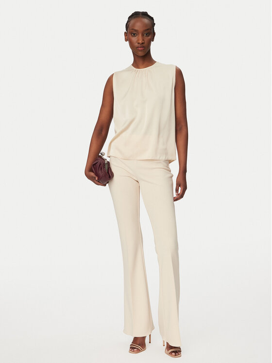 Rinascimento Rinascimento Majica CFC0127888003 Bež Regular Fit