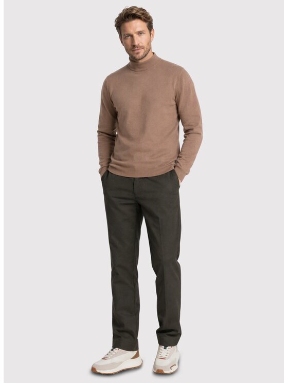 Pako Lorente Pako Lorente Sweter P26WN-2X-009 Brązowy Regular Fit