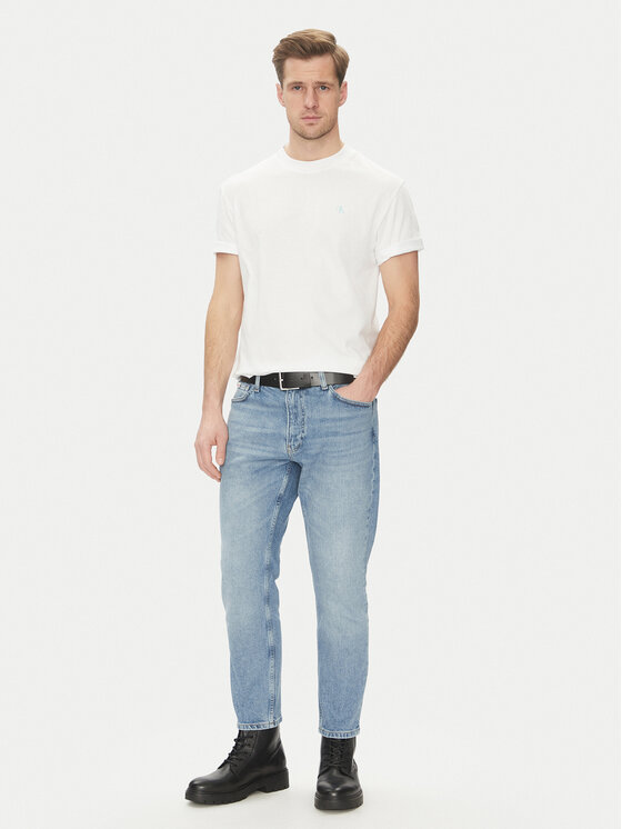Calvin Klein Jeans Calvin Klein Jeans Traperice J30J327174 Plava Tapered Fit