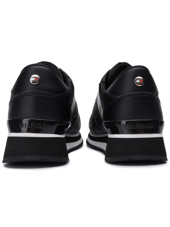 Tommy Hilfiger Tommy Hilfiger Αθλητικά Mixed Active City Sneaker FW0FW04177 Μαύρο