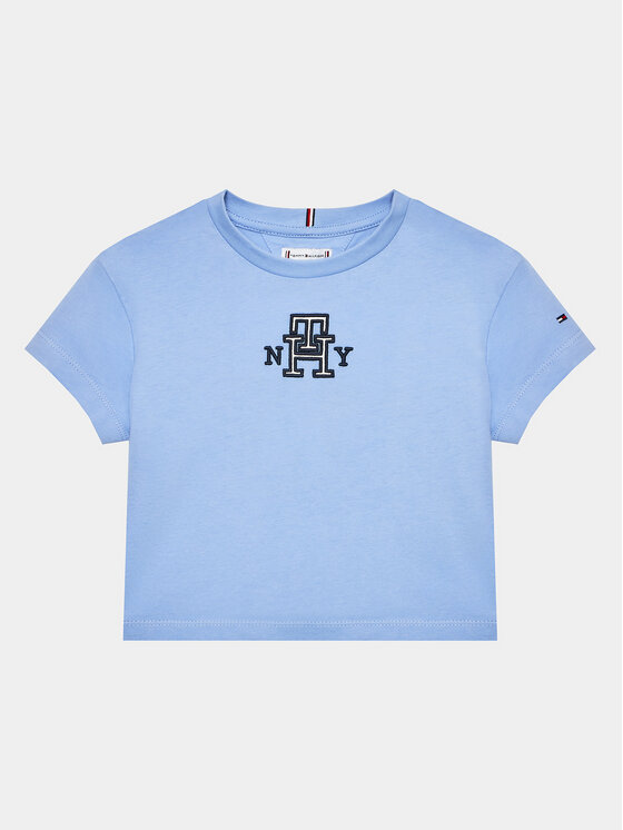 Tommy Hilfiger Tricou KG0KG07437 M Albastru Regular Fit