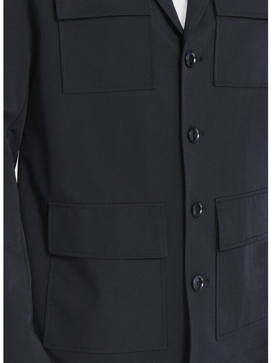 Pako Lorente Pako Lorente Marynarka P26SF-3X-008 Granatowy Slim Fit