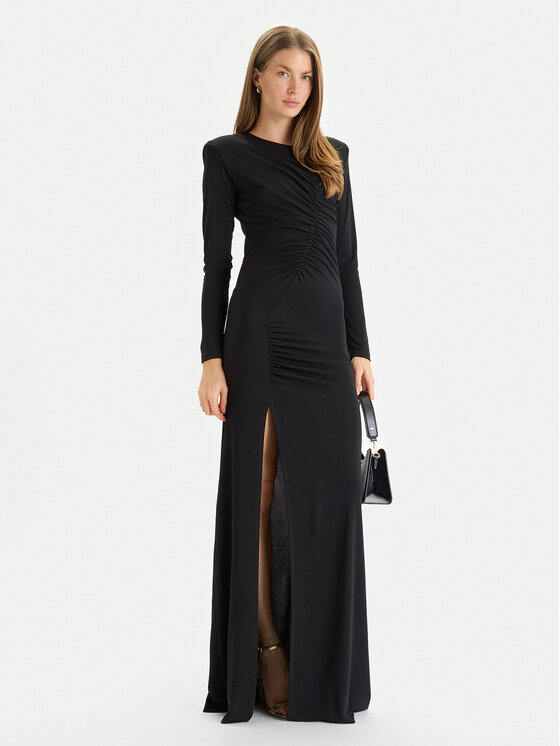 Gaudi Gaudi Vakarinė suknelė 521FD14008 Juoda Slim Fit