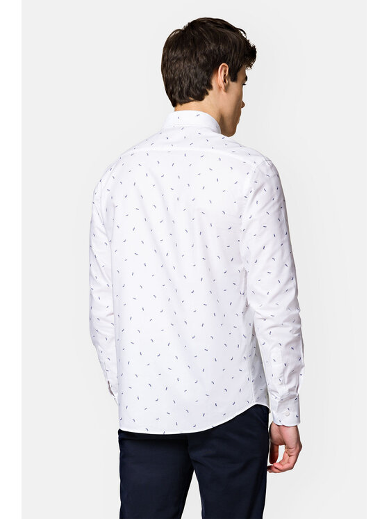 Lancerto Lancerto Koszula Harriet KO073123000007 Biały Slim Fit