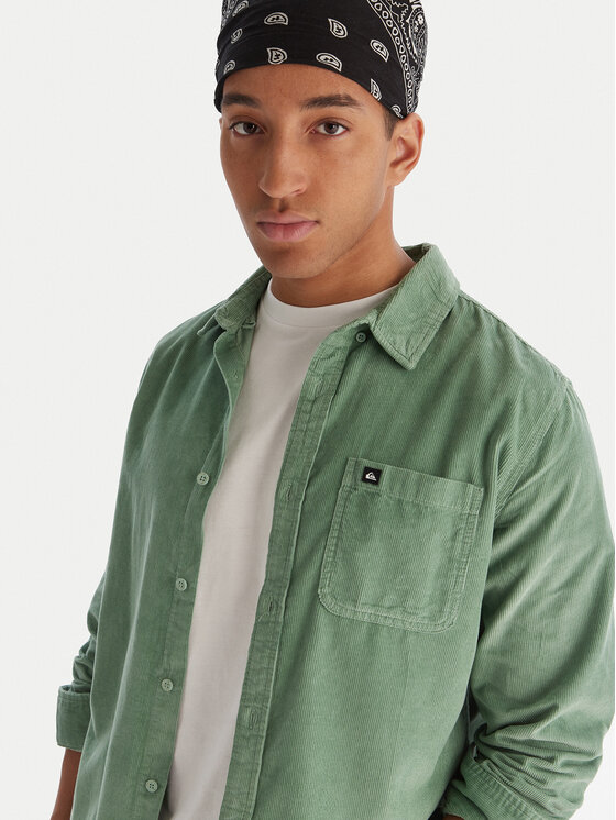 Quiksilver Quiksilver Särk Smoke Trail EQYWT04652 Roheline Regular Fit