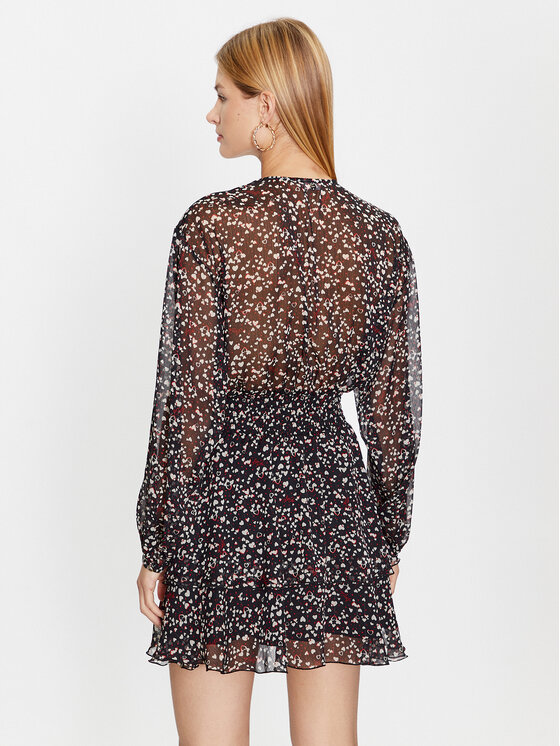 Liu Jo Liu Jo Rochie de zi MF3345 T3607 Negru Regular Fit